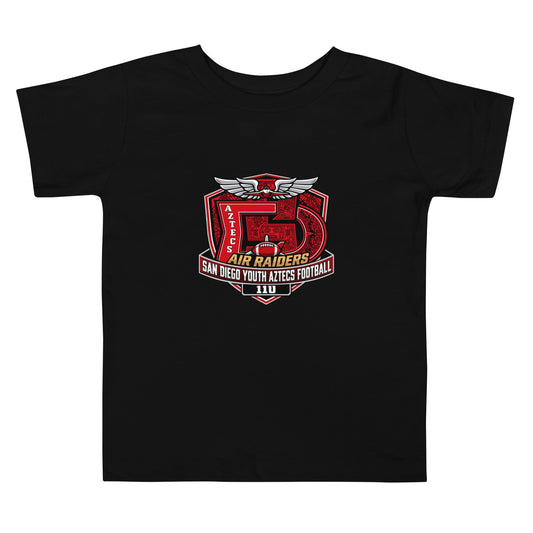 Performance | Toddler T-Shirt | San Diego Youth Aztecs Football 11u Air Raiders | Shield Logo