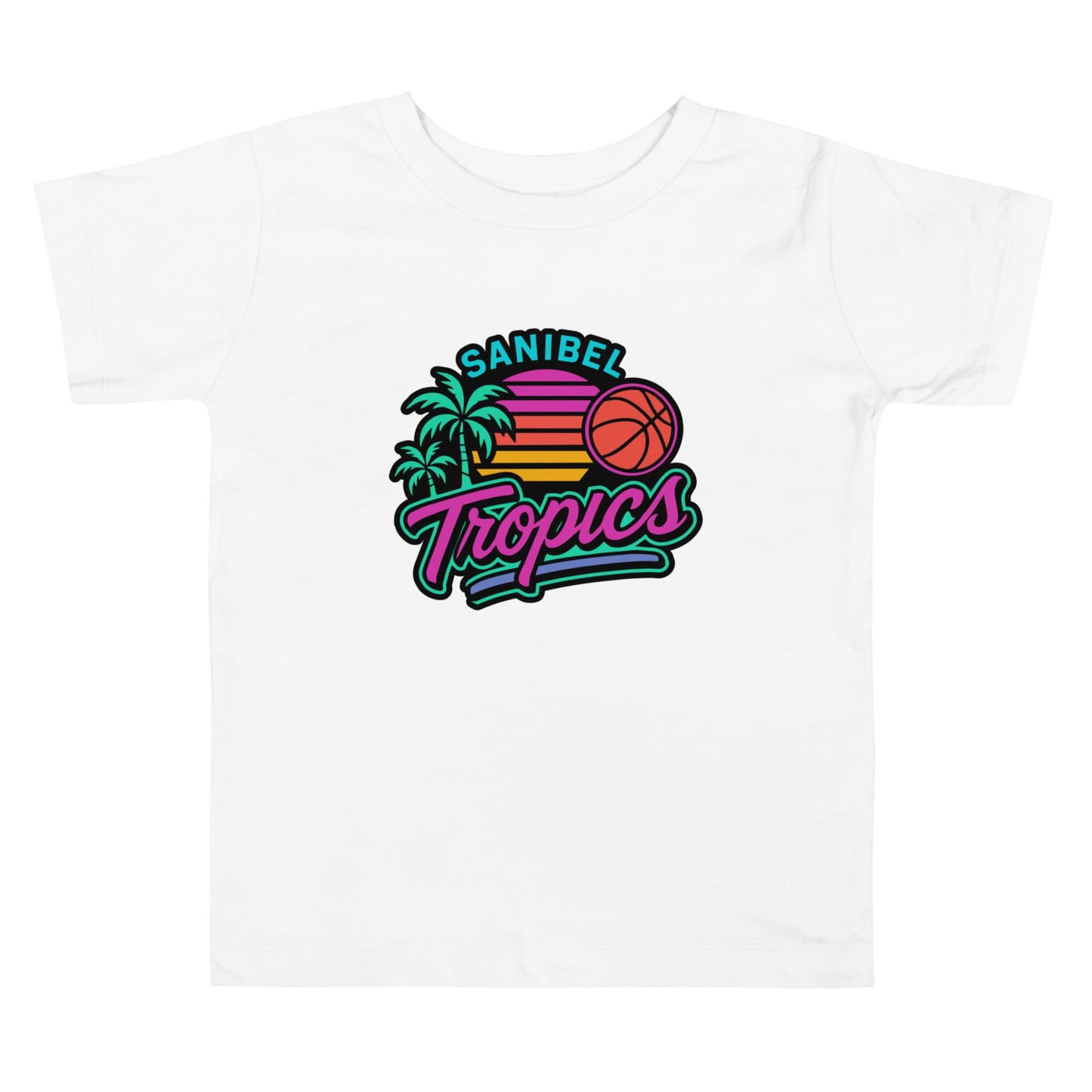 Performance | Toddler T-Shirt | Sanibel Tropics | Coastal Clash Logo