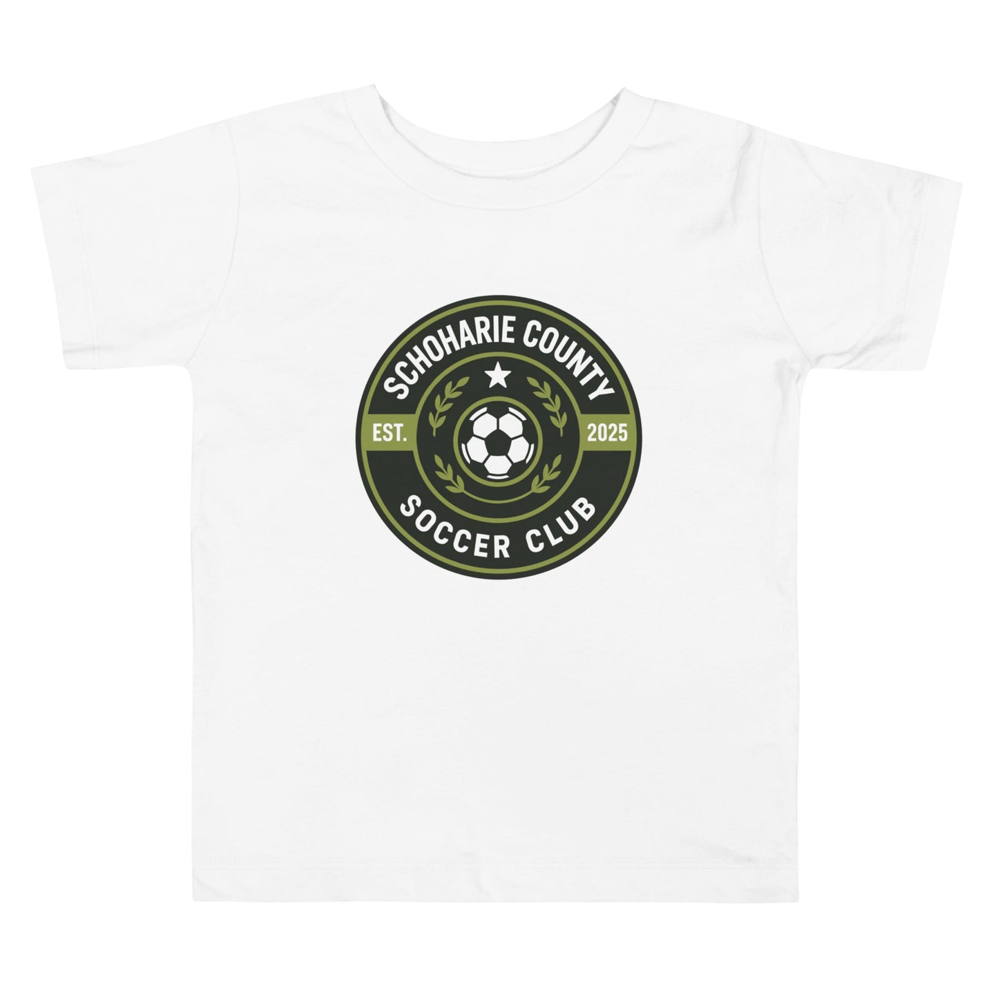 Performance | Toddler T-Shirt | Schoharie County Soccer Club | Badge Logo