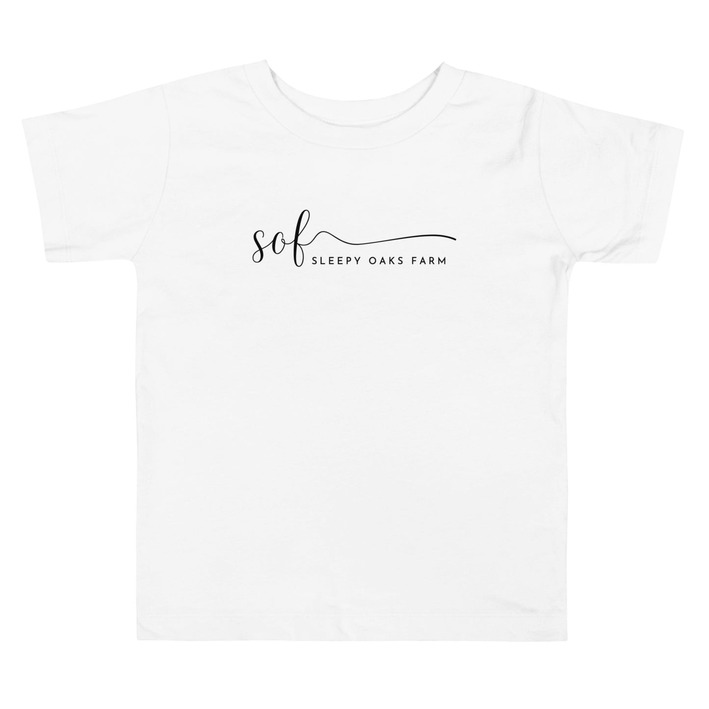 Performance | Toddler T-Shirt | Sleepy Oaks Farm | Script Logo