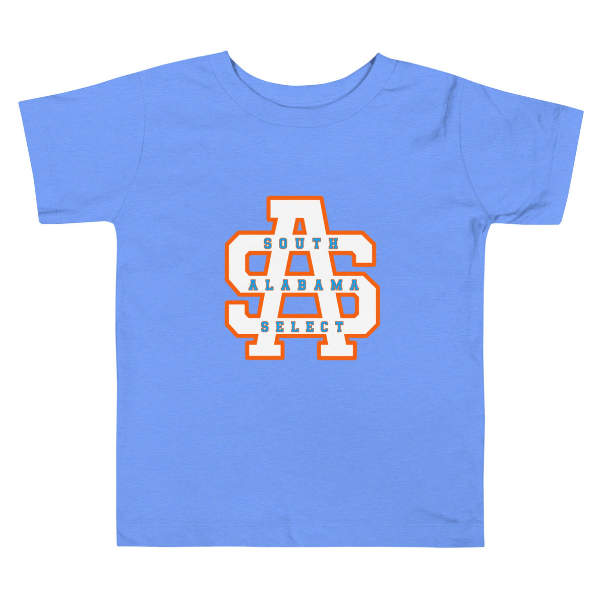Performance | Toddler T-Shirt | South Alabama Select 8U | Letter Crest Logo