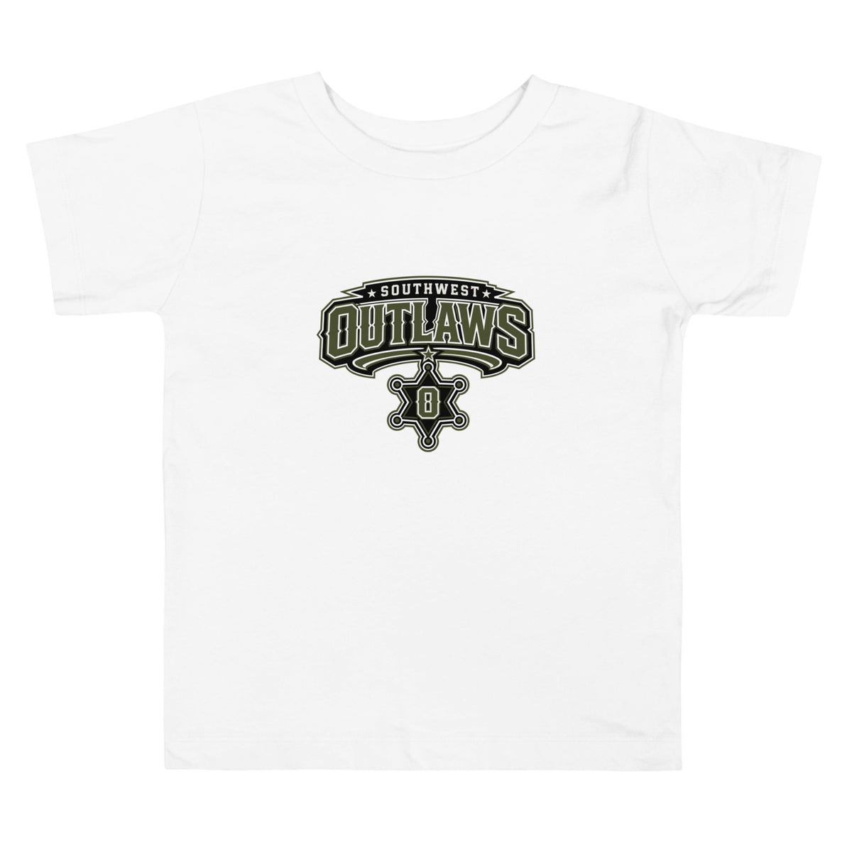 Performance | Toddler T-Shirt | Southwest Outlaws | Frontier Athletics Logo
