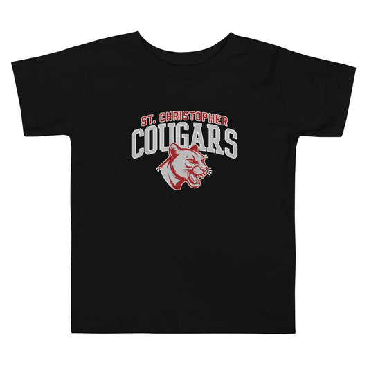 Performance | Toddler T-Shirt | St. Christopher Cougars | Classic Logo