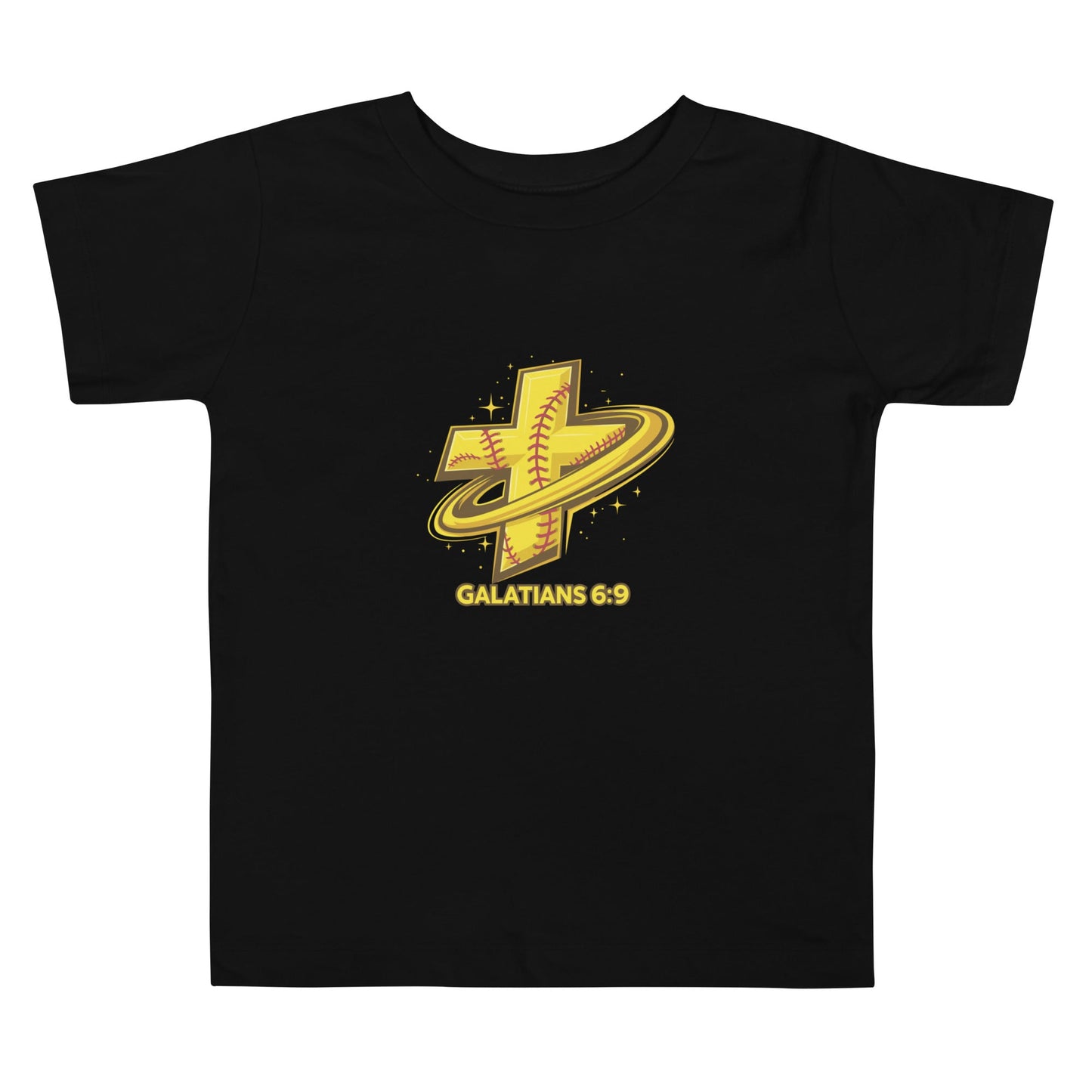 Performance | Toddler T-Shirt | Stingers Softball | Galatians 6:9 Logo