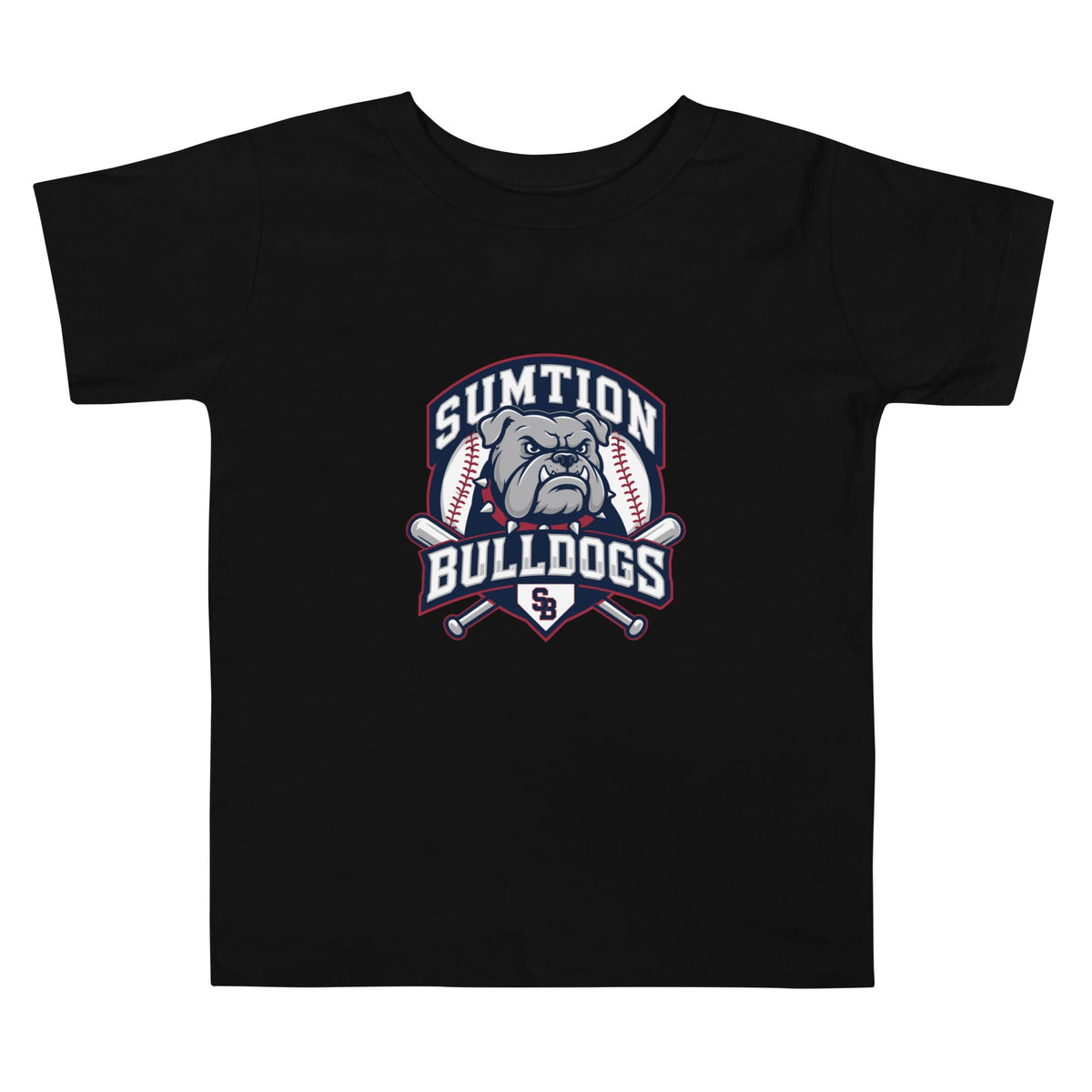 Performance | Toddler T-Shirt | Sumtion bulldogs | Emblem Logo