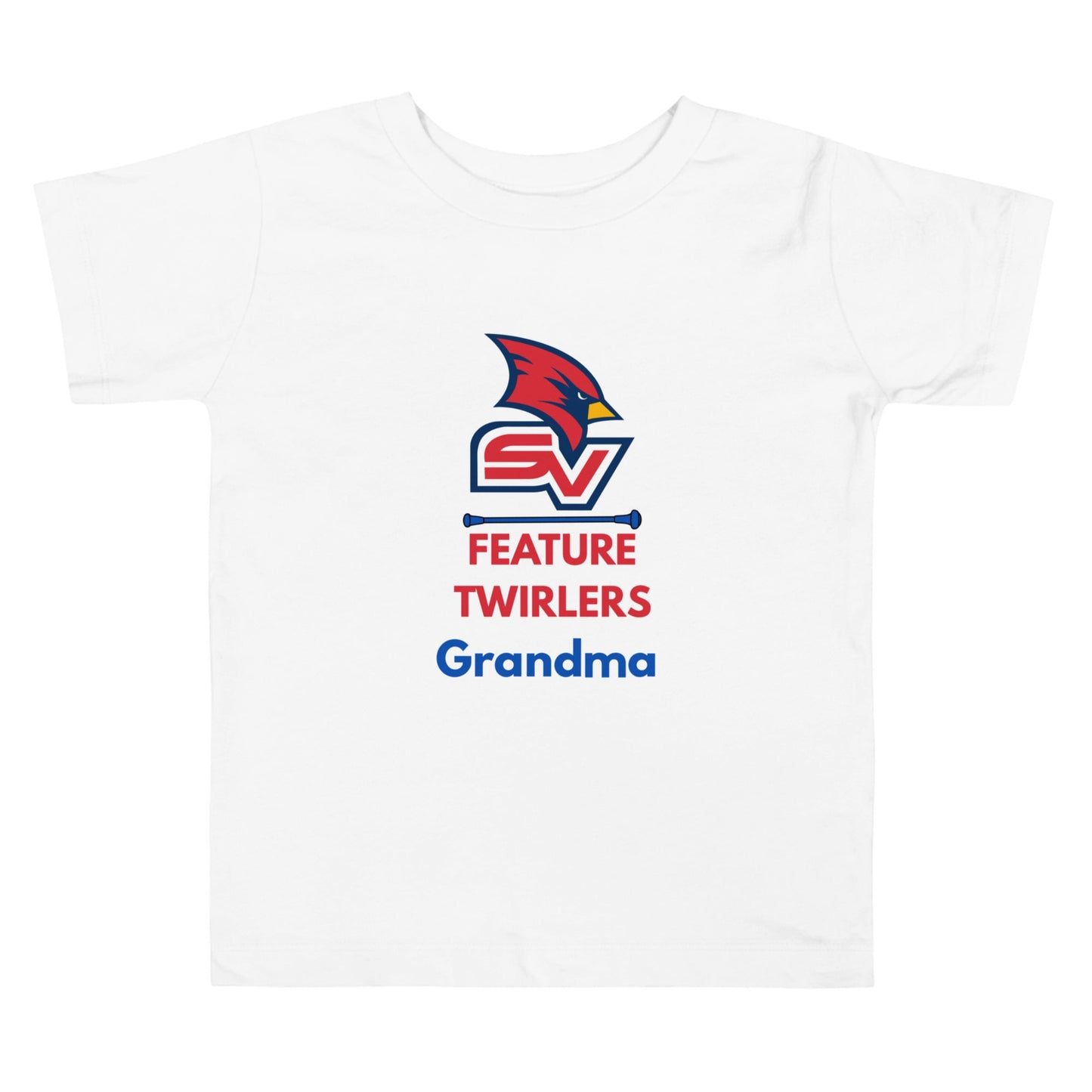 Performance | Toddler T-Shirt | SVSU Feature twirlers | Grandma Logo