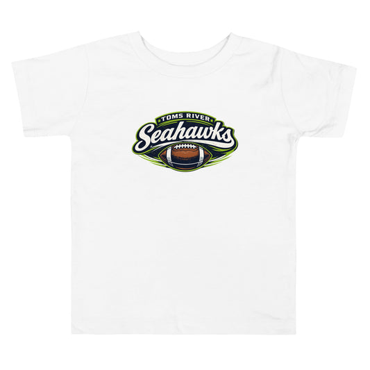 Performance | Toddler T-Shirt | Toms River Seahawks | Football Emblem Logo