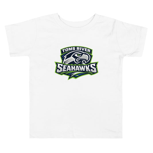 Performance | Toddler T-Shirt | Toms River Seahawks | Mascot Script Logo