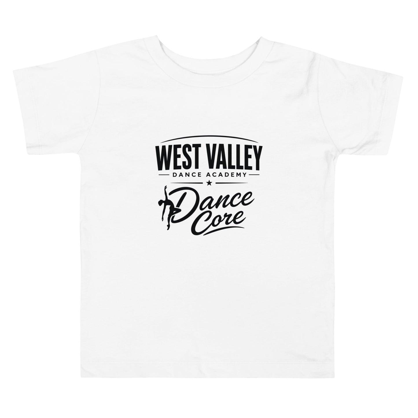 Performance | Toddler T-Shirt | WVDA Dance Core | Emblem Logo