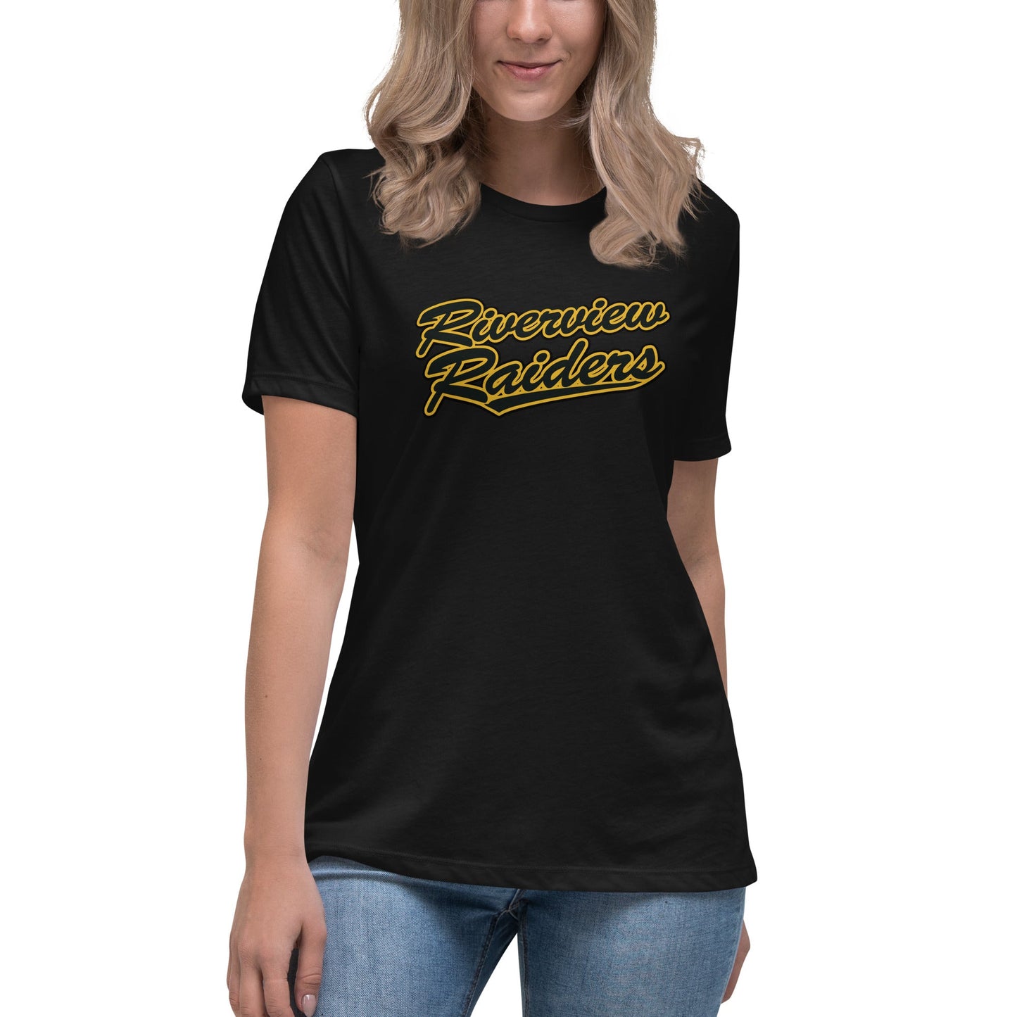 Performance | Women's Relaxed T Shirt | 12U Riverview Raiders | Crest Logo