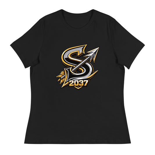 Performance | Women's Relaxed T Shirt | 2037 Sachem Arrows | Arrowhead Crest Logo