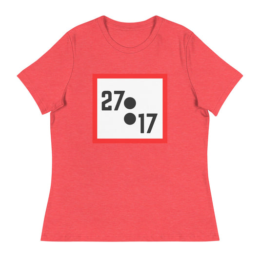 Performance | Women's Relaxed T Shirt | 27:17 | Crest Logo