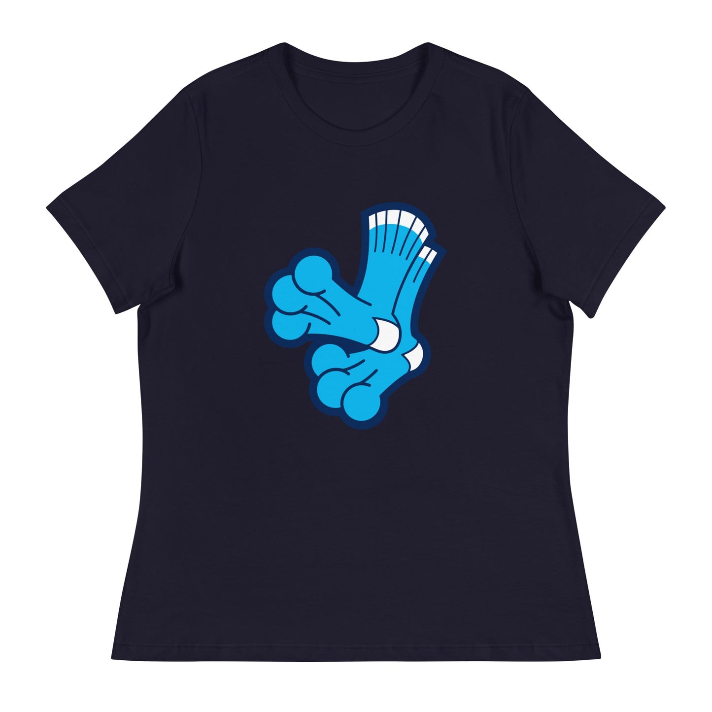 Performance | Women's Relaxed T Shirt | Aquasox Softball | Athletic Sock Logo