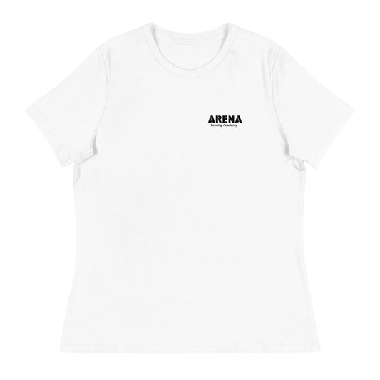 Performance | Women's Relaxed T Shirt | ARENA | Arena Fencing Logo