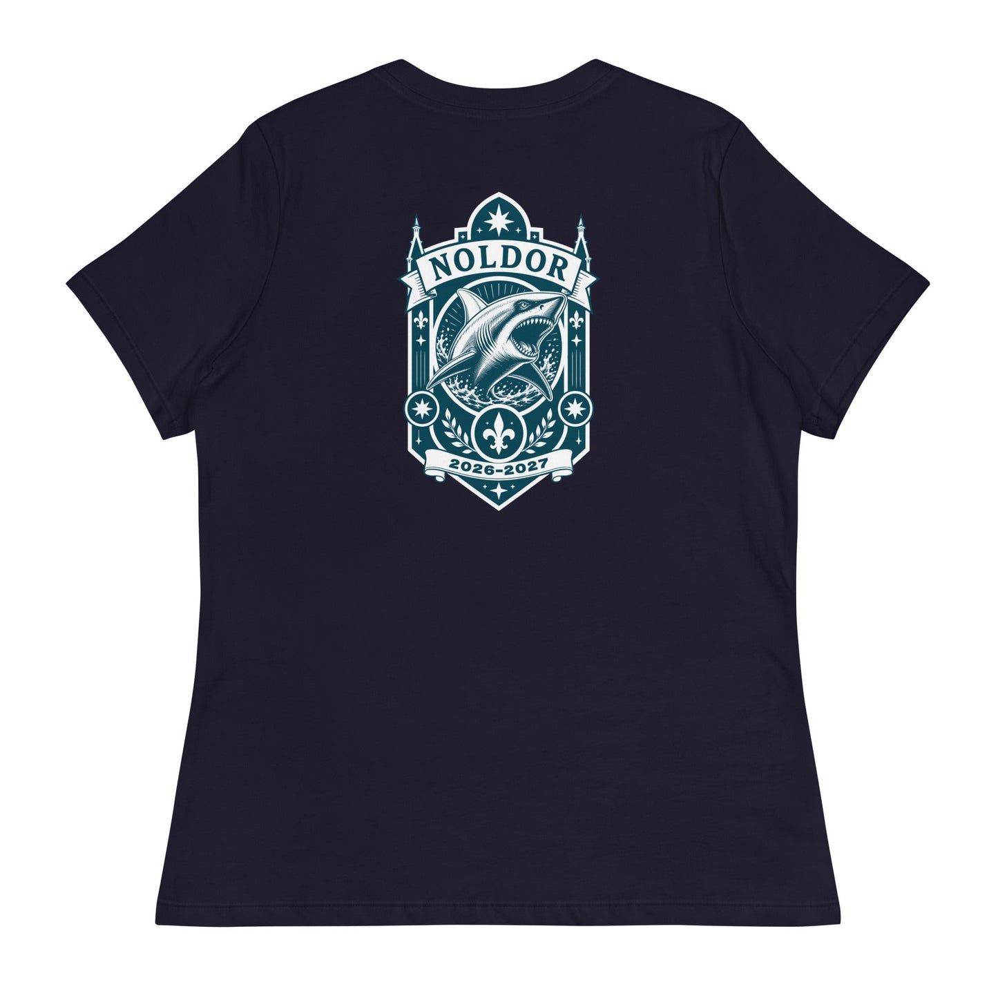Performance | Women's Relaxed T Shirt | Arma Dei Academy Logic Houses | Noldor Logo
