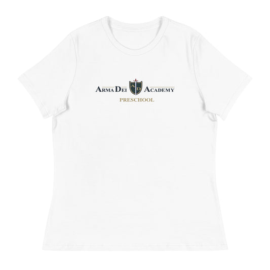 Performance | Women's Relaxed T Shirt | Arma Dei Academy Preschool | Alt Logo