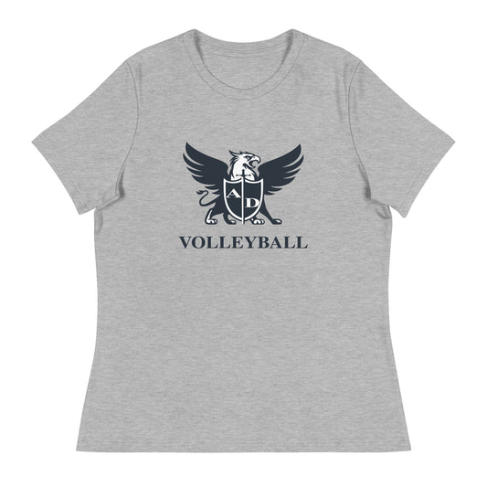 Performance | Women's Relaxed T Shirt | Arma Dei Academy Volleyball | Griffin Logo