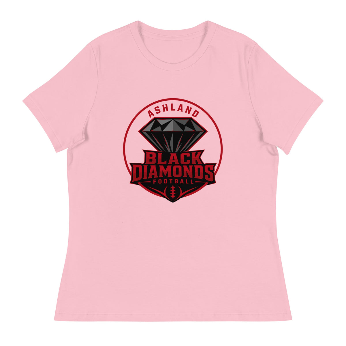 Performance | Women's Relaxed T Shirt | Ashland Black Diamonds | Badge Logo