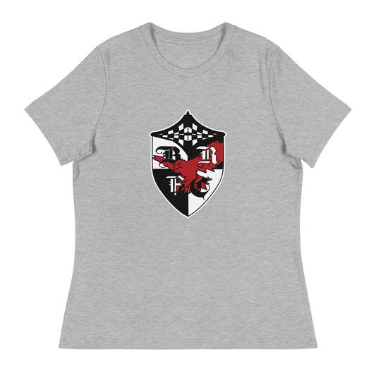 Performance | Women's Relaxed T Shirt | Bard College Rugby Football Club | Raptor Logo
