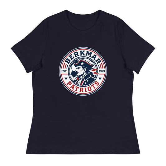 Performance | Women's Relaxed T Shirt | Berkmar High School Soccer | Badge Logo