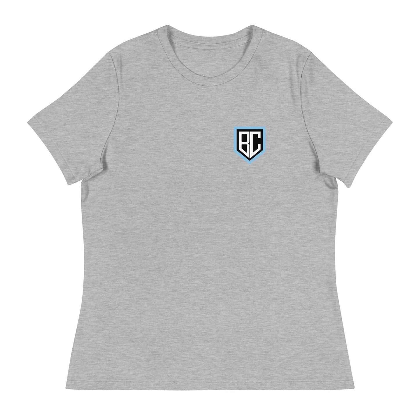 Performance | Women's Relaxed T Shirt | Blue Collar Softball 2034 | Emblem Logo