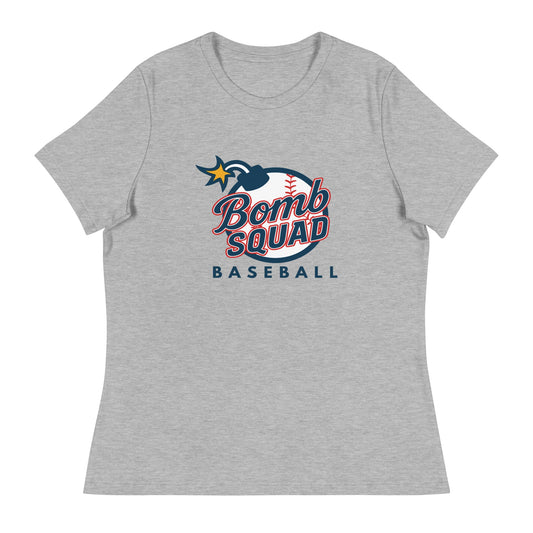 Performance | Women's Relaxed T Shirt | Bomb Squad Baseball | Alt Logo