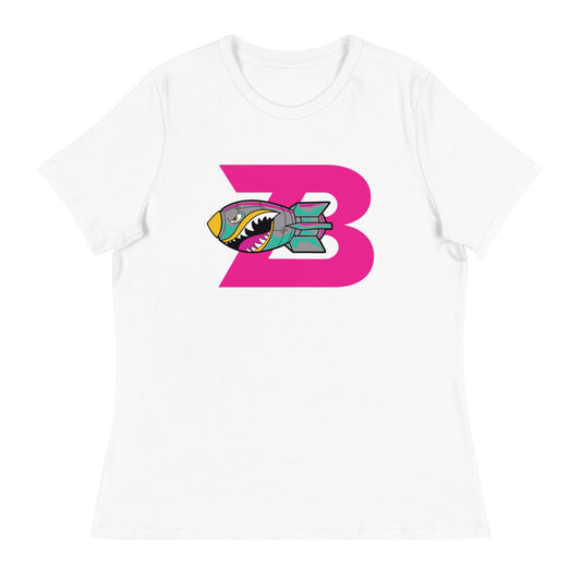 Performance | Women's Relaxed T Shirt | Buffalo Bomb Squad 12u Softball | Lettermark Logo