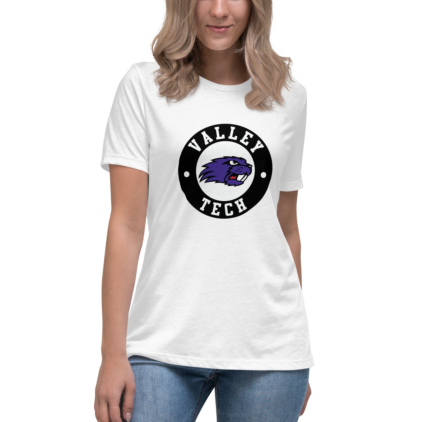 Performance | Women's Relaxed T Shirt | BVT beavers | Badge Logo