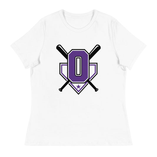 Performance | Women's Relaxed T Shirt | Carolina Outlaws Baseball | Vanguard Logo