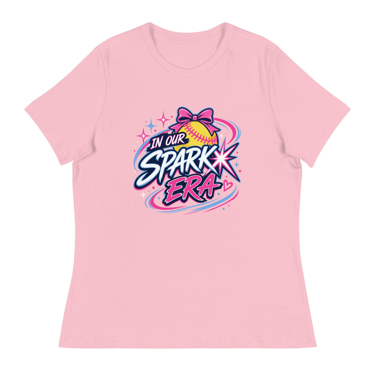 Performance | Women's Relaxed T Shirt | Carolina Sparkx | Athletics Logo