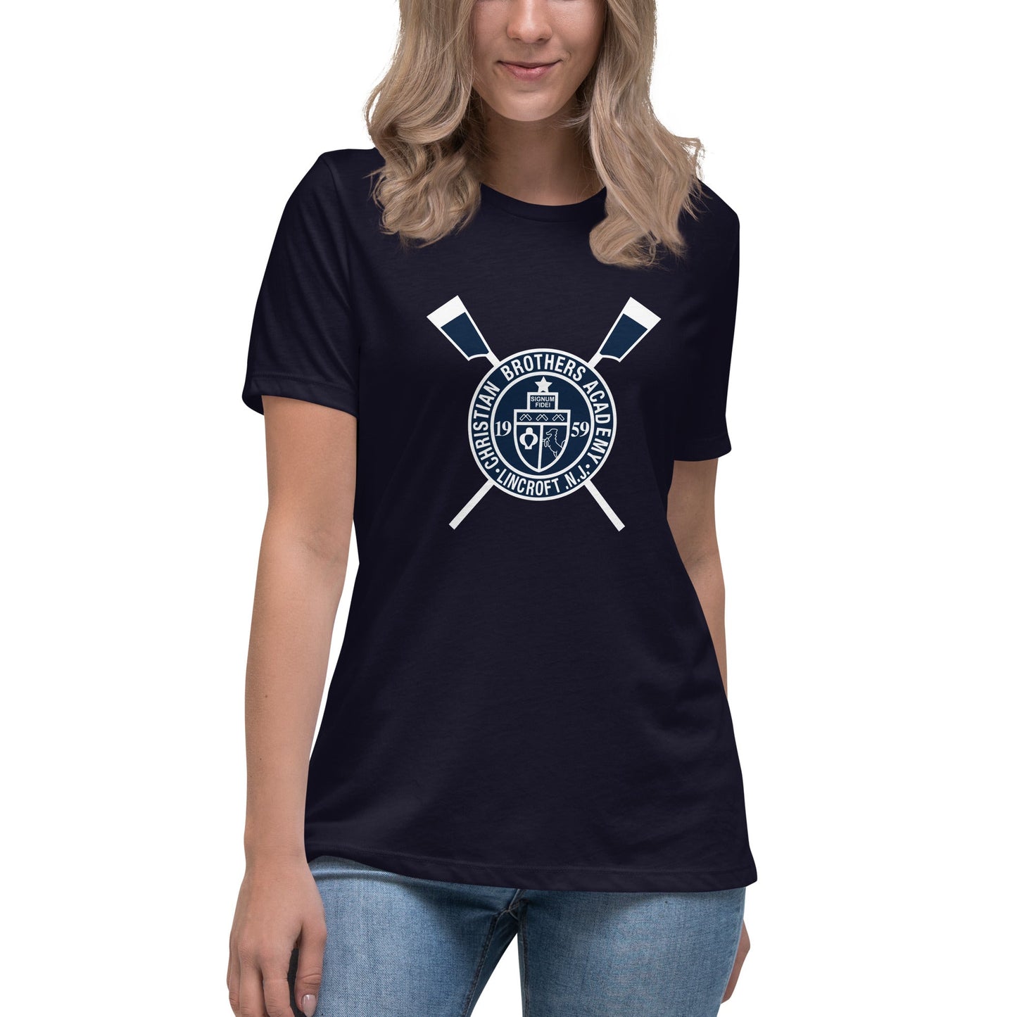 Performance | Women's Relaxed T Shirt | CBA Crew | Badge Logo
