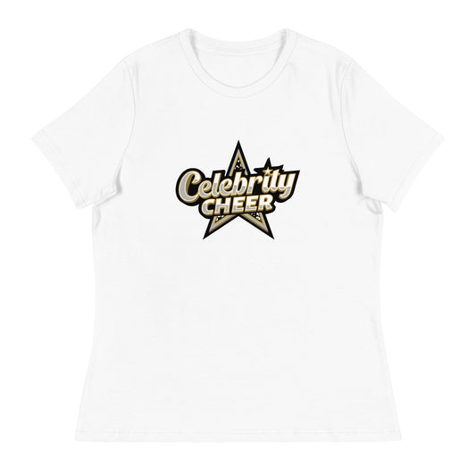 Performance | Women's Relaxed T Shirt | Celebrity Cheer | Celebrity Cheer Logo