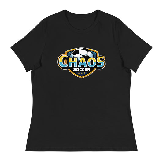 Performance | Women's Relaxed T Shirt | Chaos Soccer | Logo