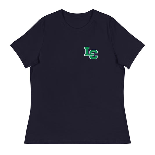 Performance | Women's Relaxed T Shirt | Cheer | LC Lettermark Logo