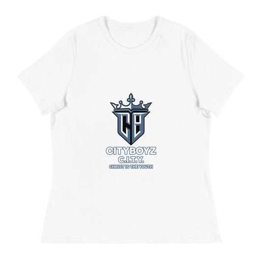 Performance | Women's Relaxed T Shirt | City Boyz Elite | Vanguard Logo