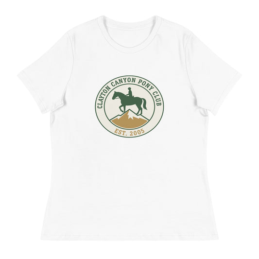 Performance | Women's Relaxed T Shirt | Clayton Canyon Pony Club