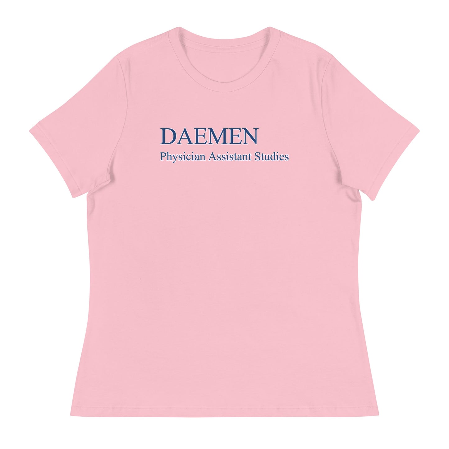 Performance | Women's Relaxed T Shirt | Daemen Physician Assistant | Care Collective Logo