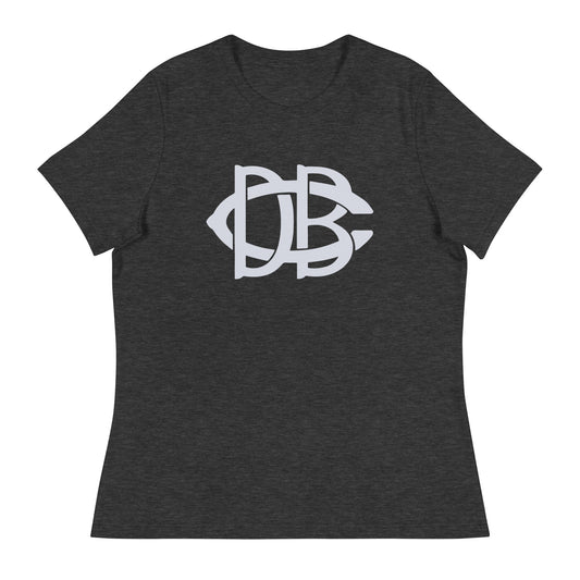 Performance | Women's Relaxed T Shirt | Dallas Baseball Club | Interlocking DB Crest Logo