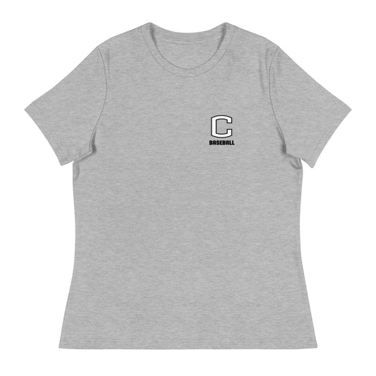 Performance | Women's Relaxed T Shirt | Eagles Baseball | C Baseball Logo
