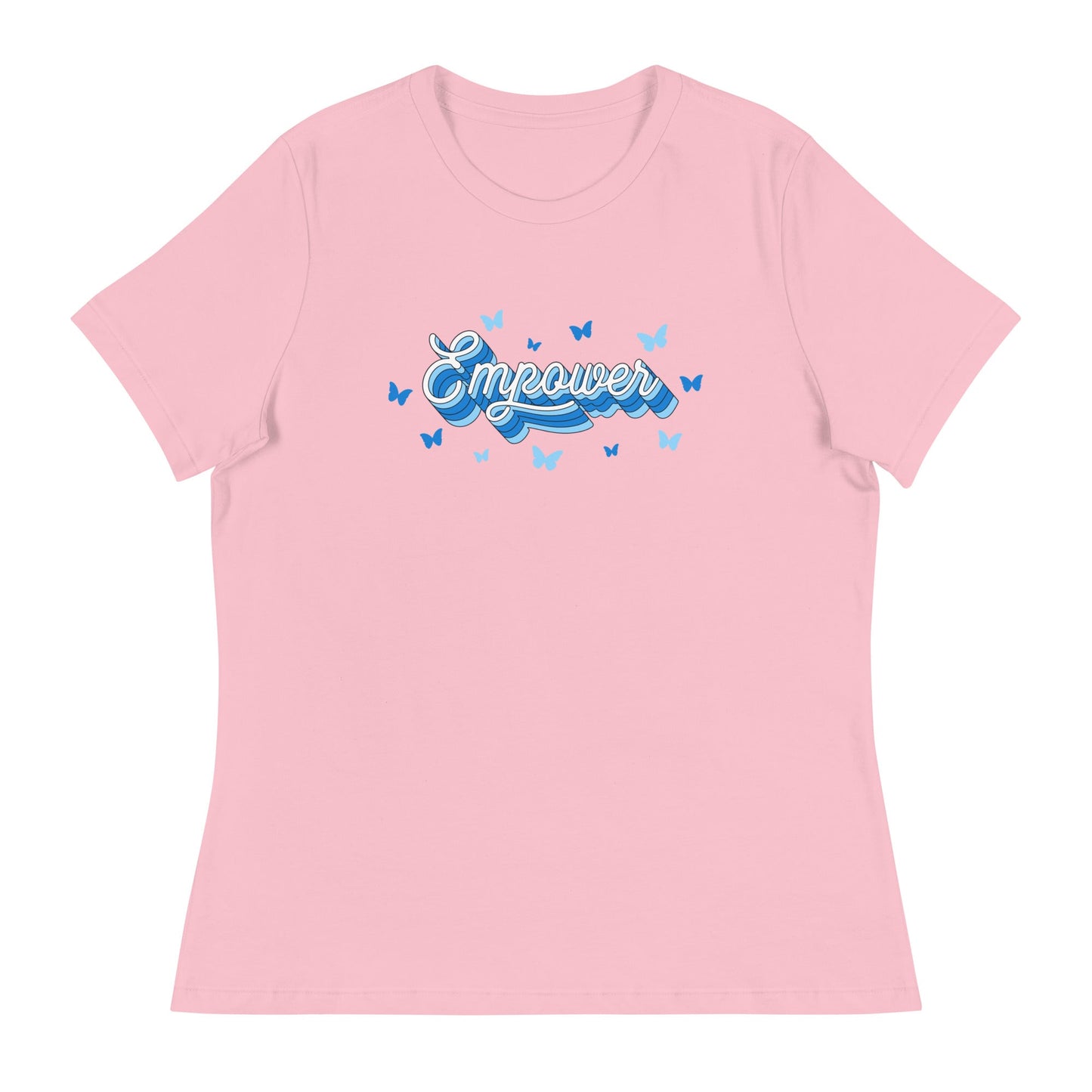 Performance | Women's Relaxed T Shirt | Empower Volleyball Club | Vanguard Logo