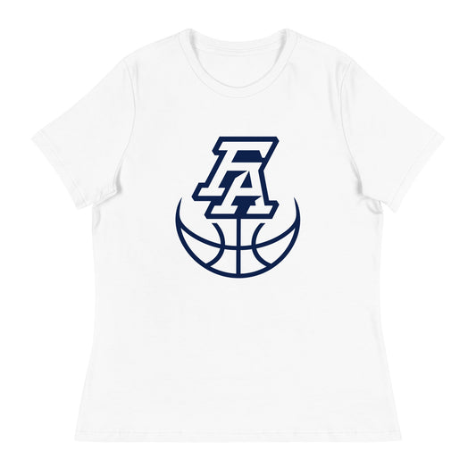 Performance | Women's Relaxed T Shirt | FA Basketball | Crest Logo