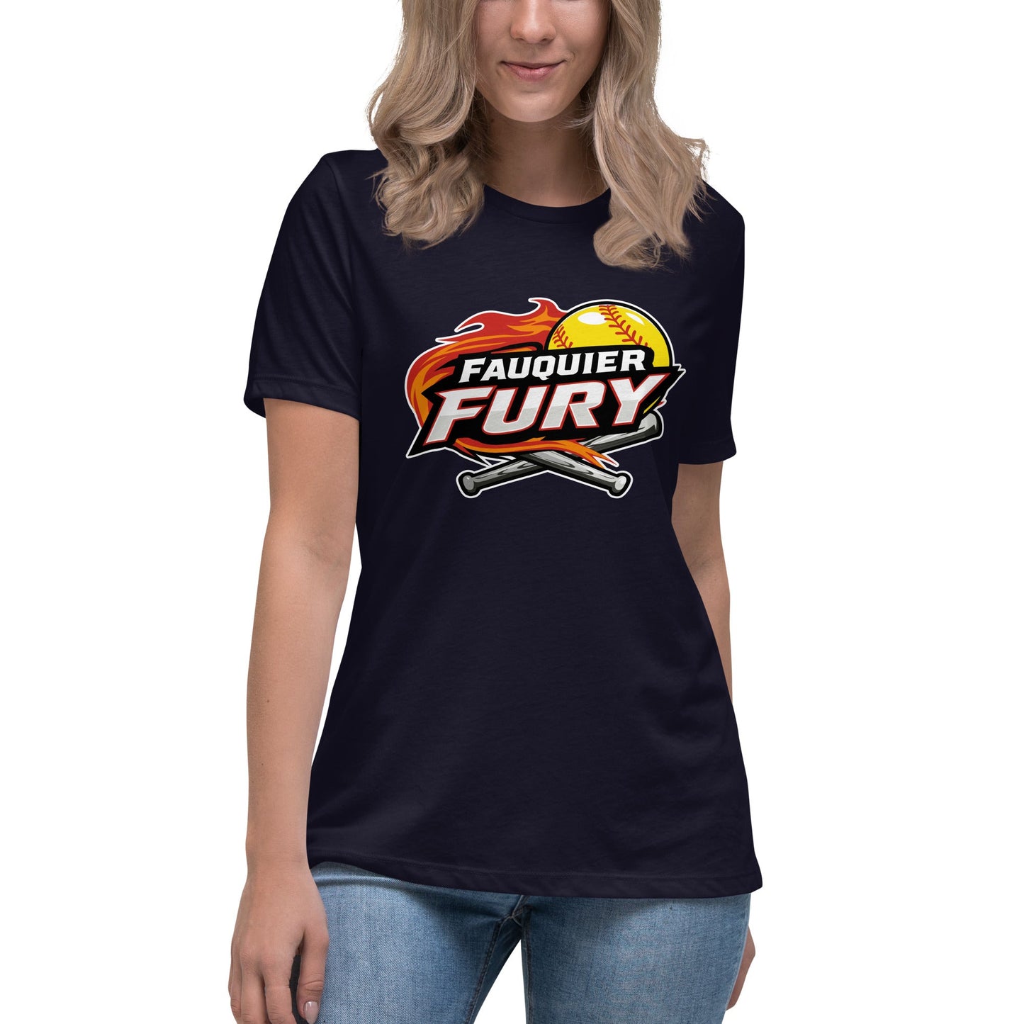 Performance | Women's Relaxed T Shirt | Fauquier Fury Softball