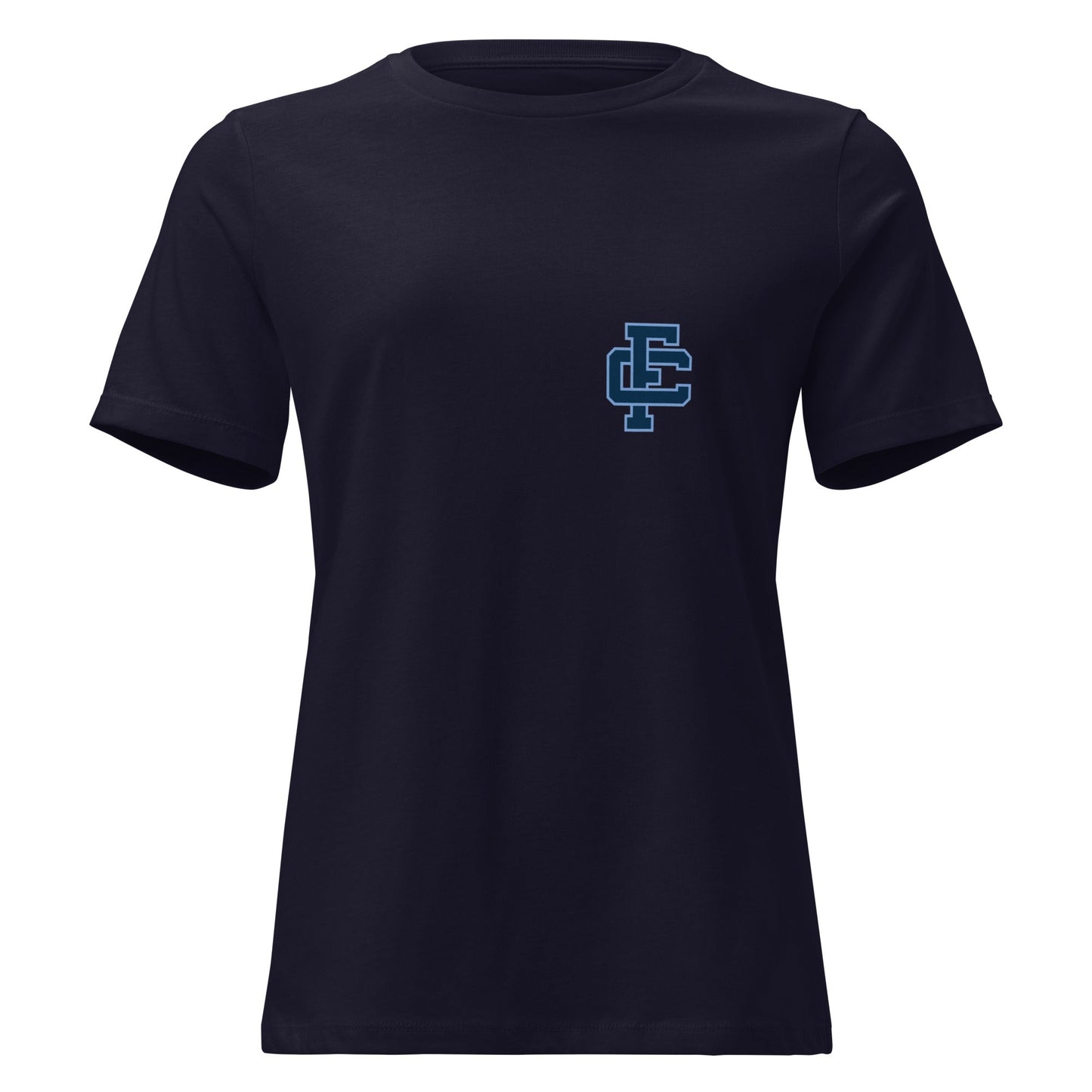 Performance | Women's Relaxed T Shirt | Fellowship Christian School | Vanguard Crest Logo