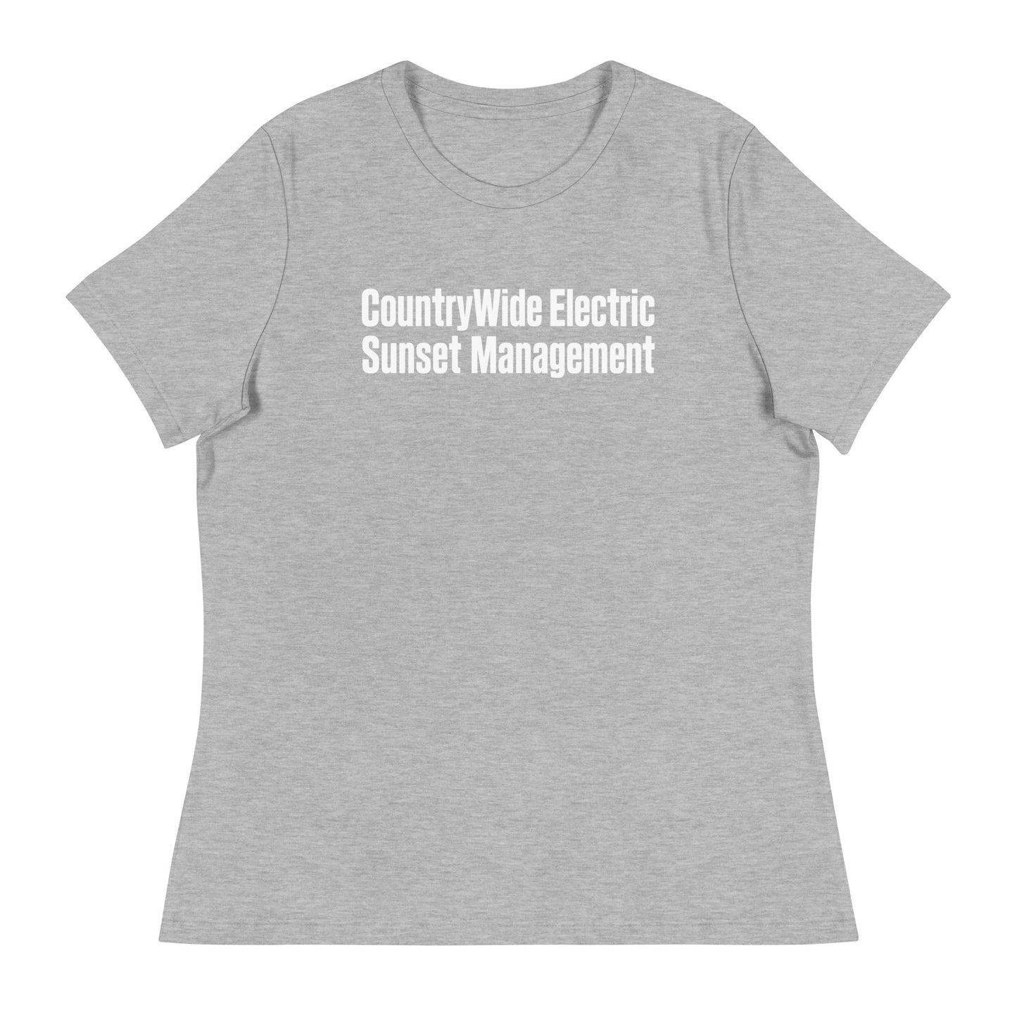 Performance | Women's Relaxed T Shirt | FerDa Chicks | Modern Script Logo