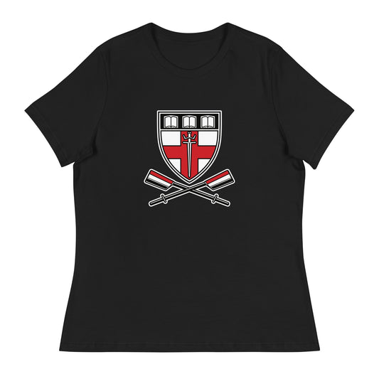 Performance | Women's Relaxed T Shirt | Groton Girls Crew | Shield Logo
