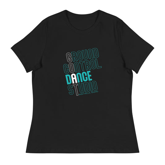 Performance | Women's Relaxed T Shirt | Ground Control Studio | Alt Logo