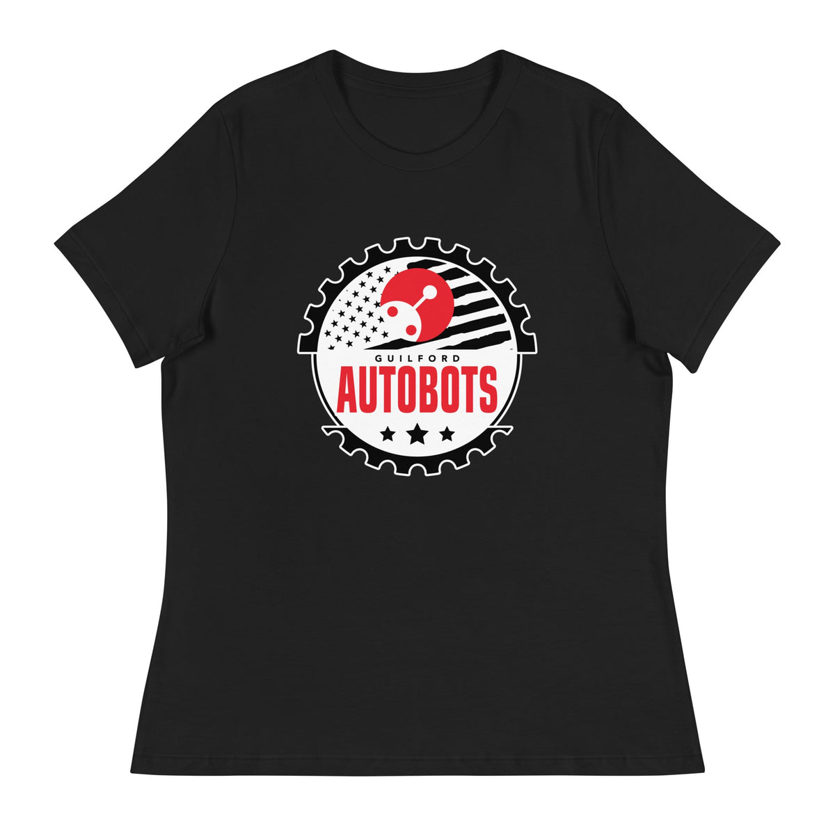 Performance | Women's Relaxed T Shirt | Guilford Autobots | Emblem Logo