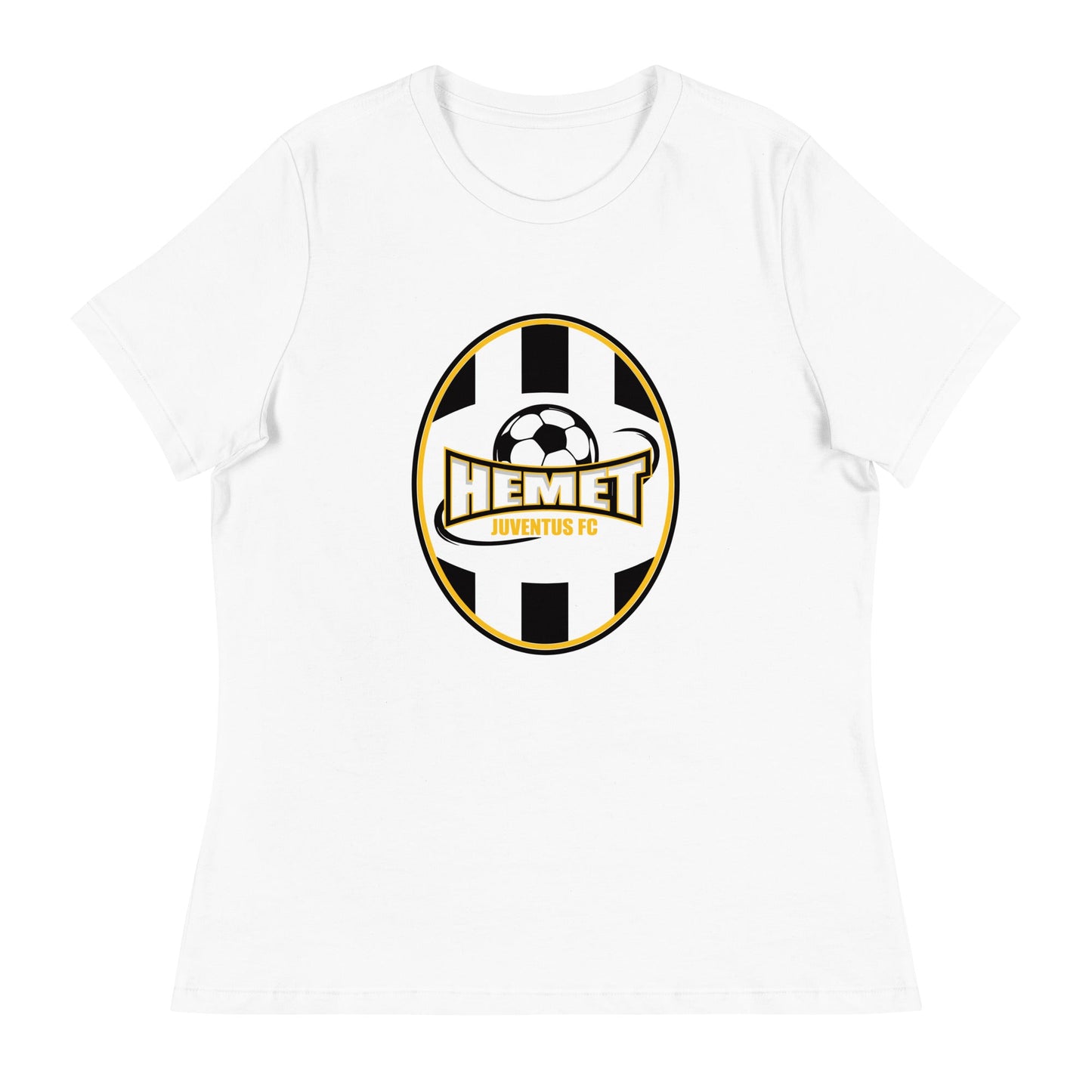 Performance | Women's Relaxed T Shirt | Hemet Juventus | Crest Logo