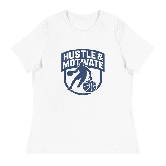 Performance | Women's Relaxed T Shirt | Hustle and Motivate Basketball