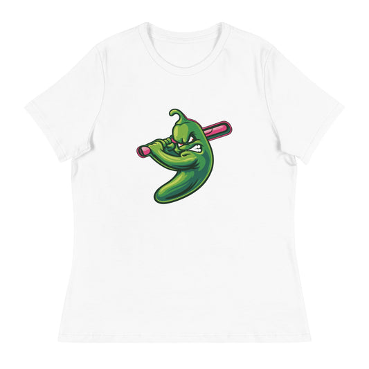 Performance | Women's Relaxed T Shirt | Jalapenos Baseball